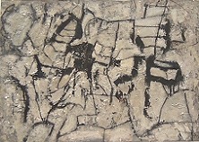 Labyrinthisch, 2002, 50 x 70, Mischtechnik auf Papier, l, Strukturpaste, 1 240 Euro